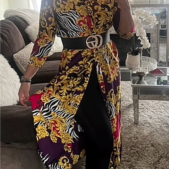 7the avenue blouse dress long size s - Picture 4 of 11